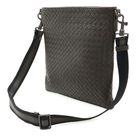 BOTTEGA VENETA Intrecciato Shoulder Bag brown leather - Picture 2 of 9